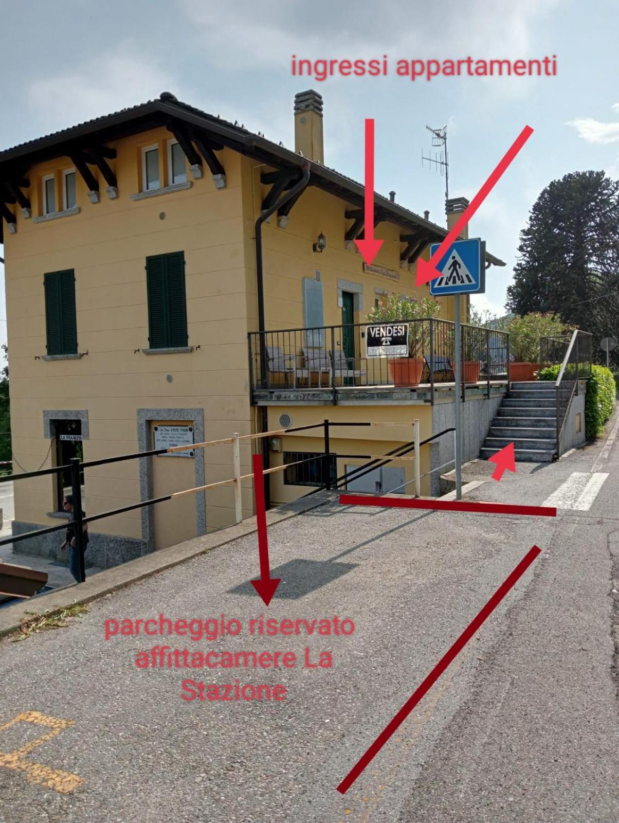 La Stazione Hotel Premeno Exterior foto